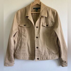 Lauren Ralph Lauren Tan Utility Jacket